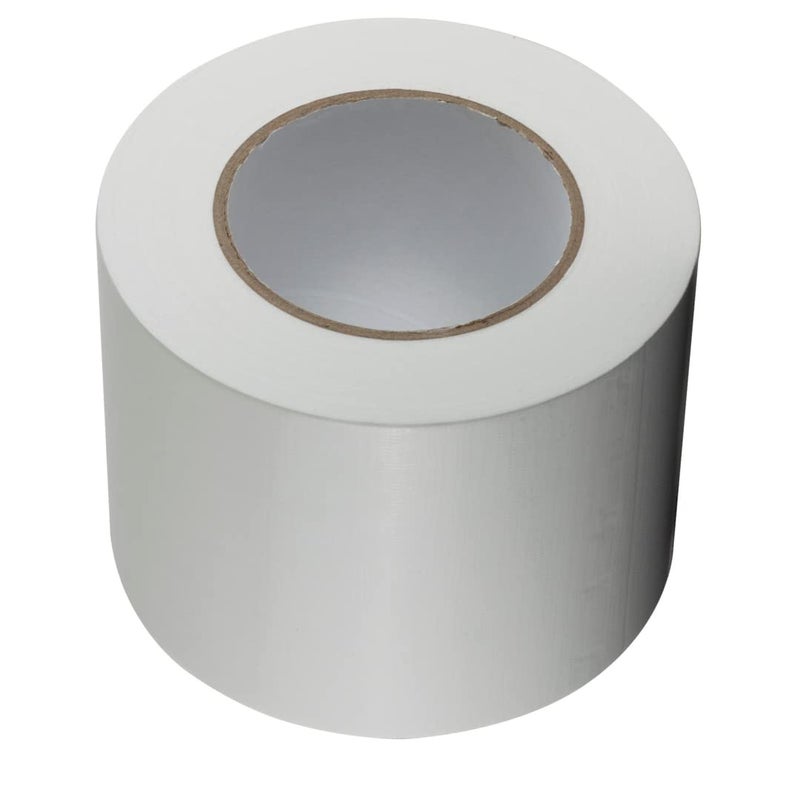 GTSE Wide Duct Tape, White, 4 Inches x 55 Yards (164 ft), Heavy Duty, Waterproof Repair Tape for Indoor or Outdoor Use, 1 Roll - Image 3
